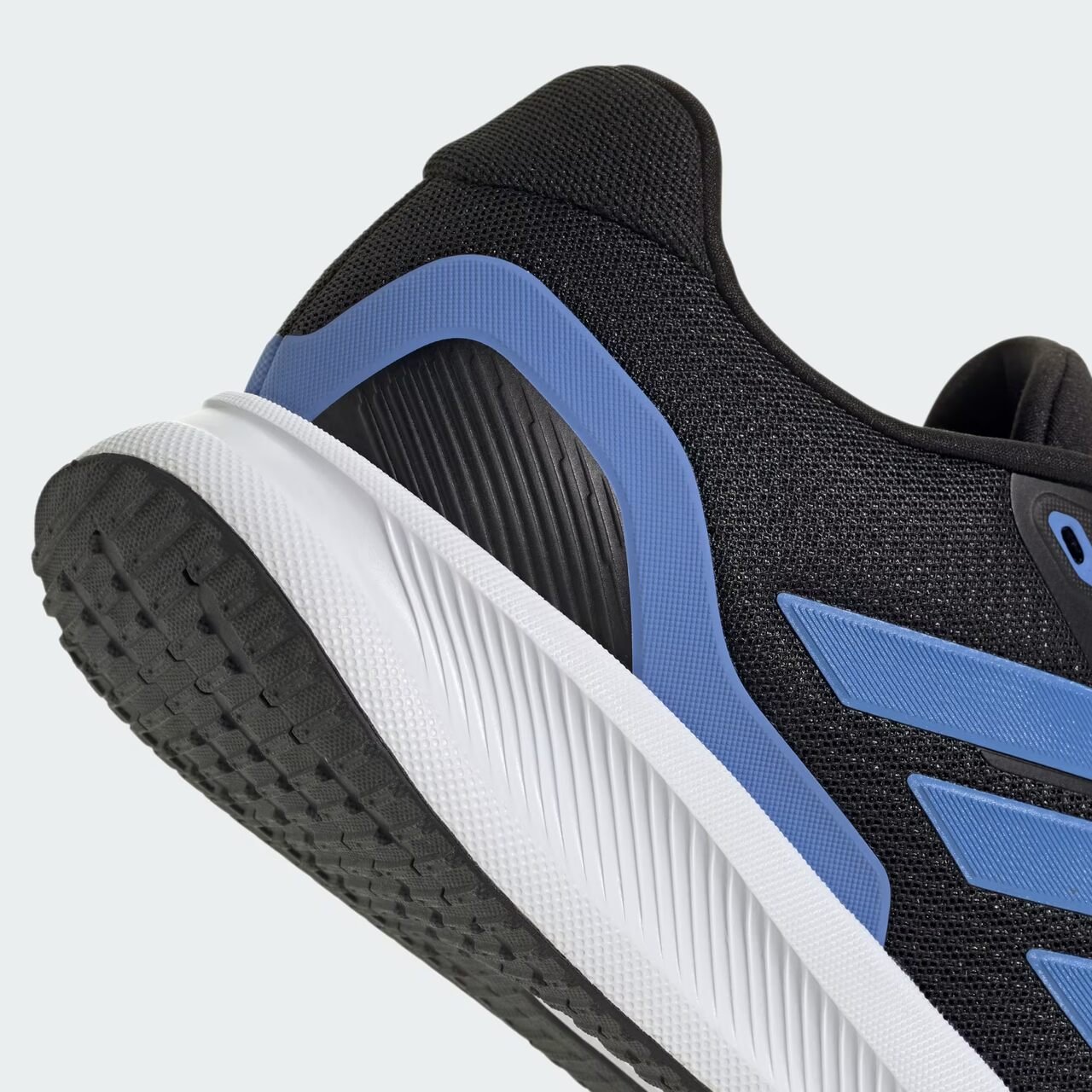 Tênis Adidas Runfalcon 5 Masculino Preto Preto/Azul 8