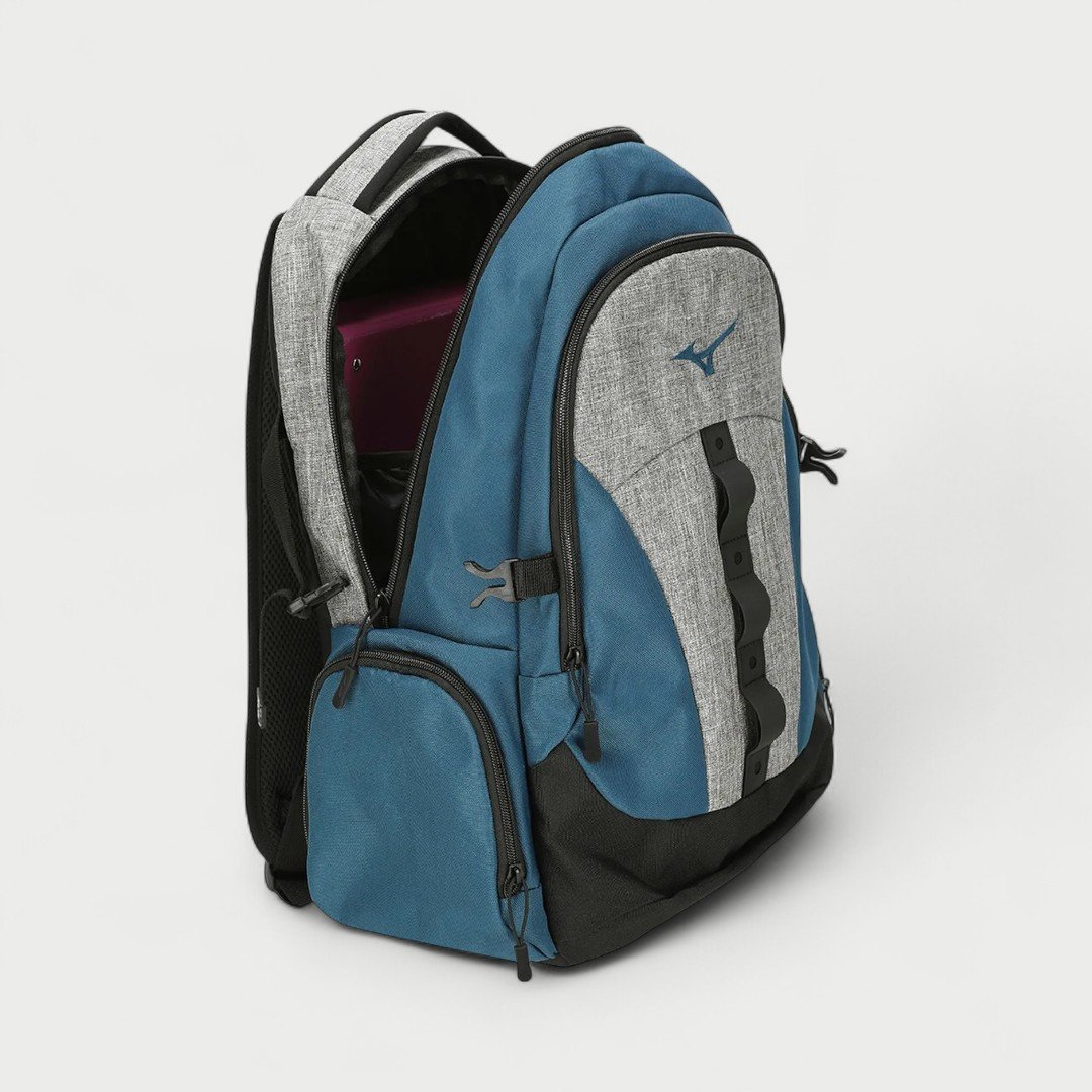 Mochila Unissex Mizuno Kobe New Azul Azul Opala/Cinza Mescla 4