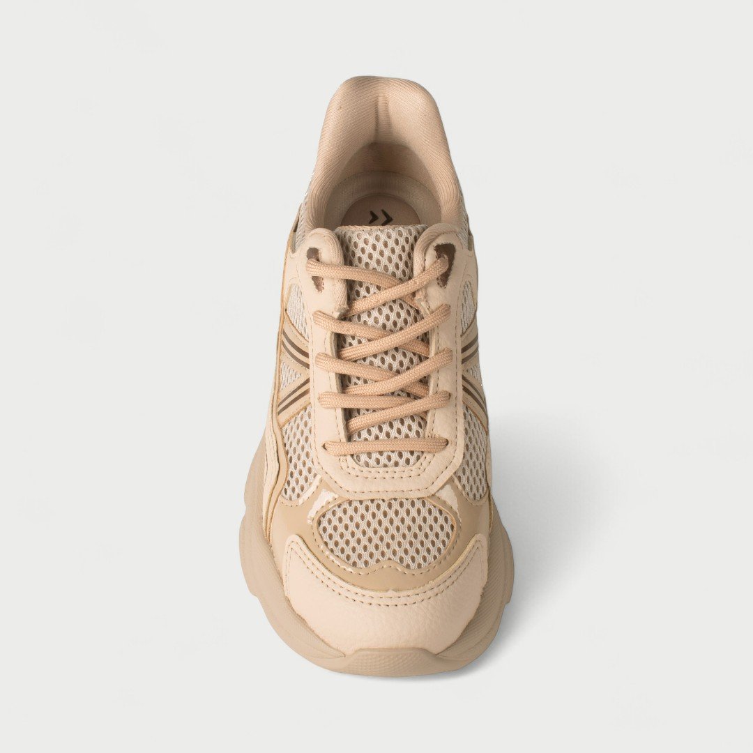 Tênis Chunky Dakota Casual Feminino Nude Tule 5