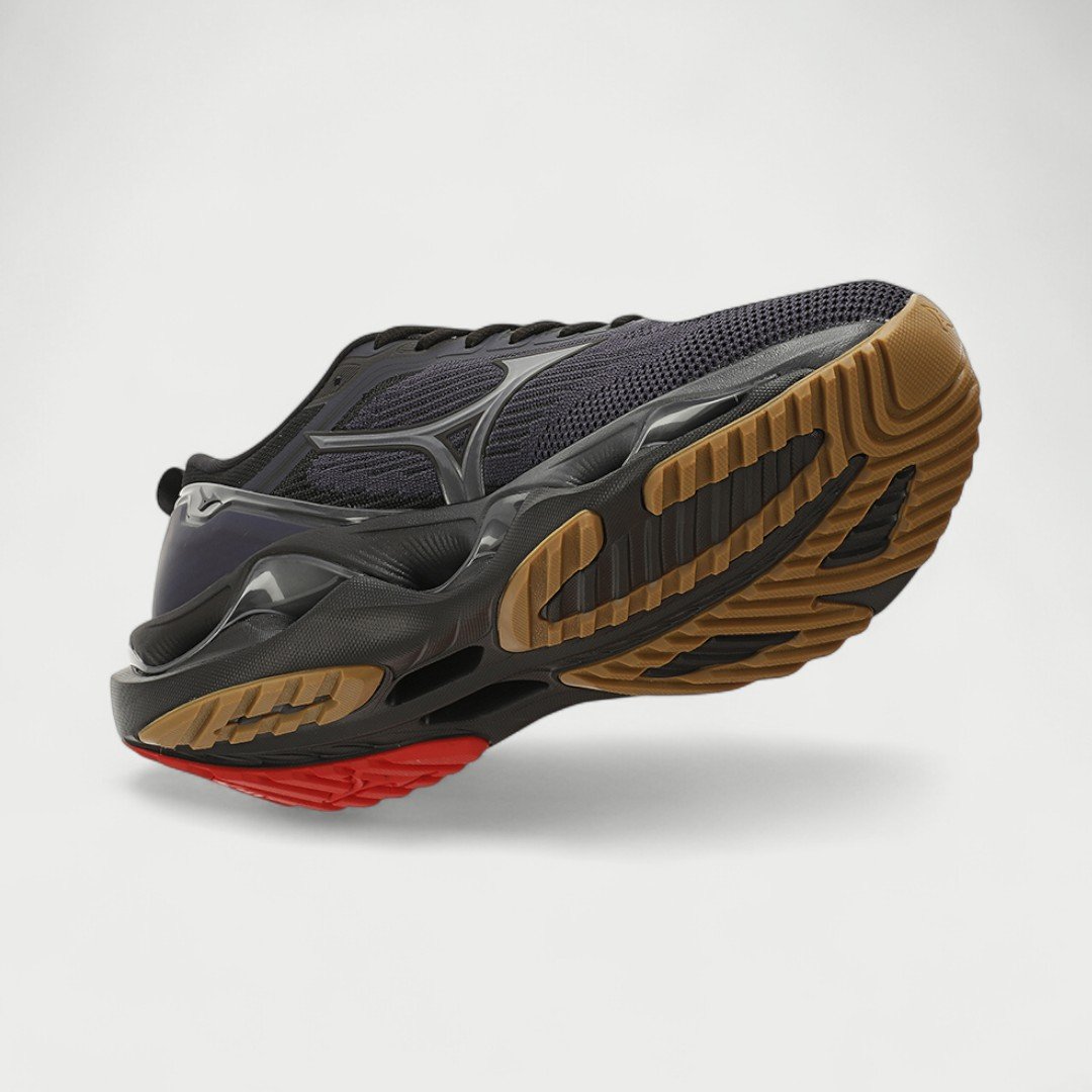 Tênis De Corrida Masculino Mizuno Wave Stratos 3 Marinho Azul Marinho/Vermelho 4