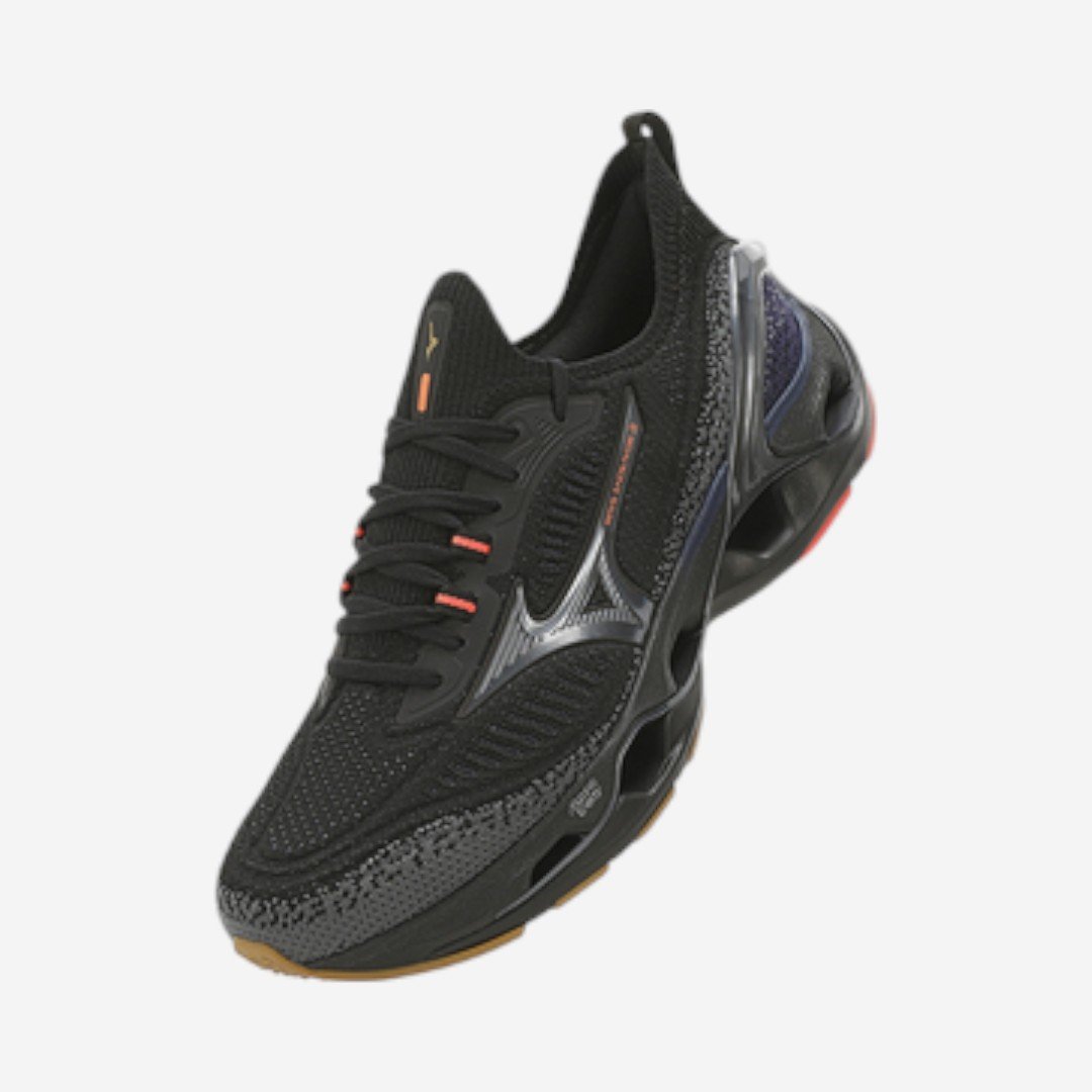 Tênis de Corrida Masculino Wave Endeavor 3 Preto Preto 2