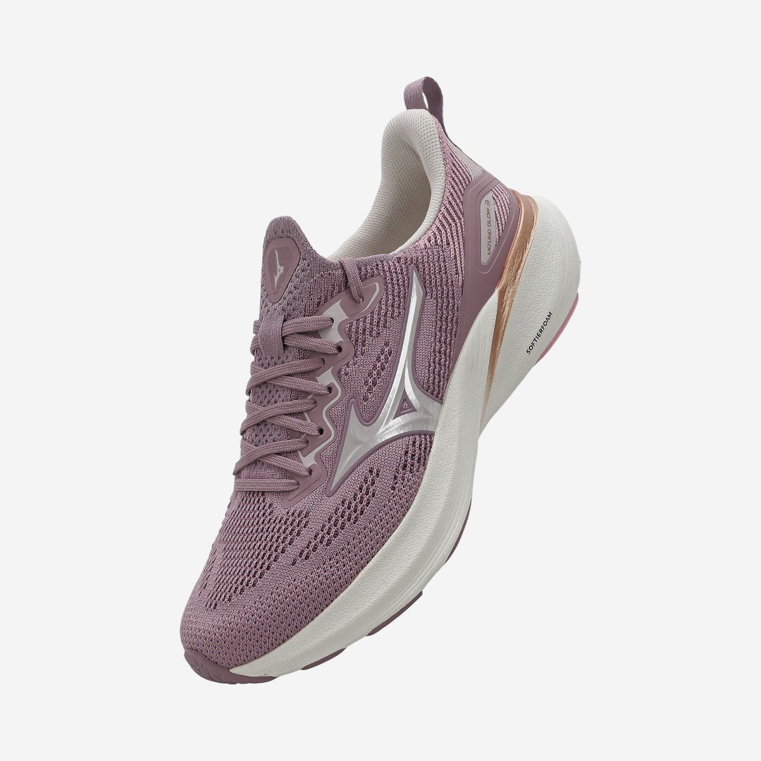 Tênis De Corrida Mizuno Glow 3 Feminino Lavanda Lavanda 2