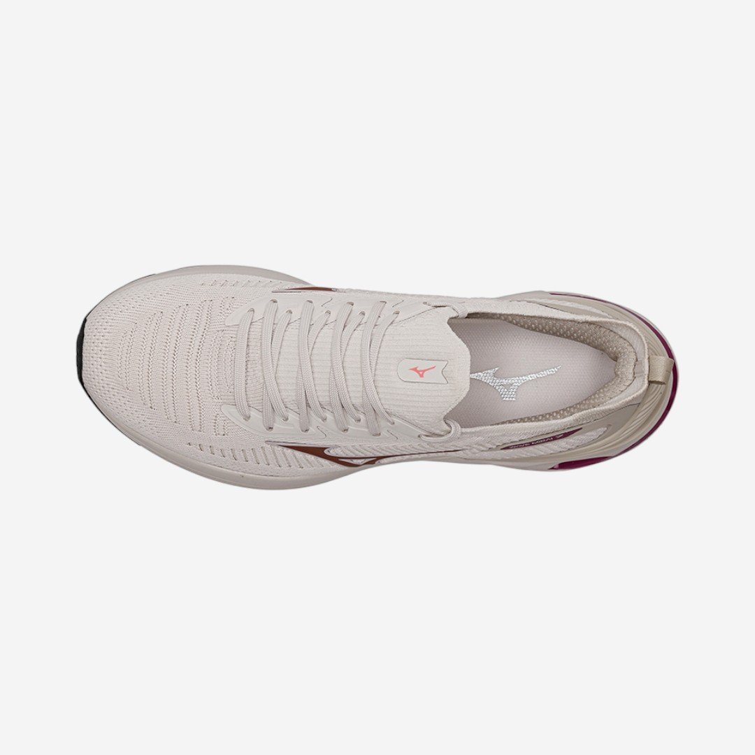 Tênis de Corrida Feminino Mizuno Wave Mirai 7 Arenito Arenito/Bronze 5