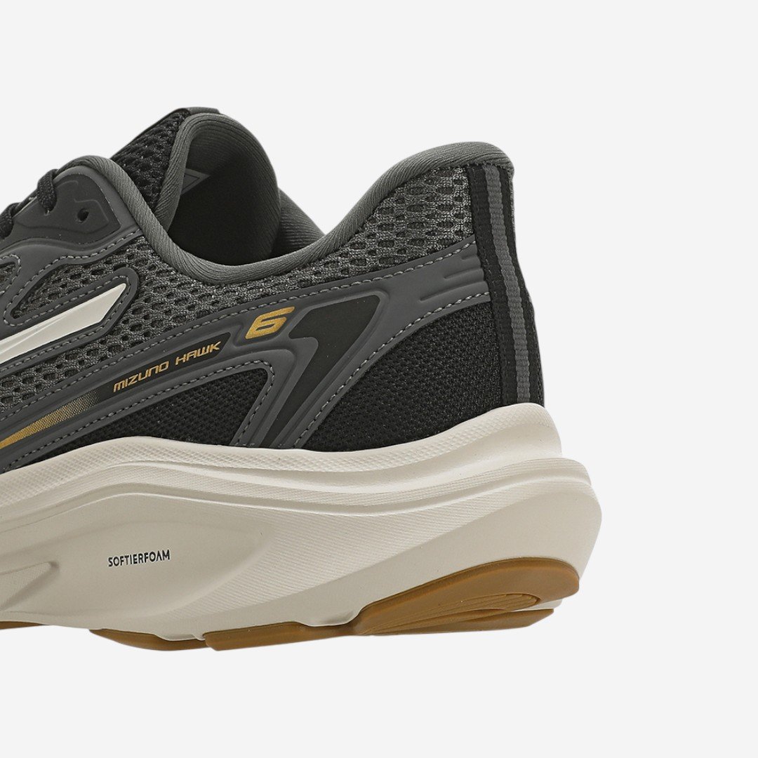 Tênis de Corrida Masculino Mizuno Hawk 6 Cinza Chumbo 8