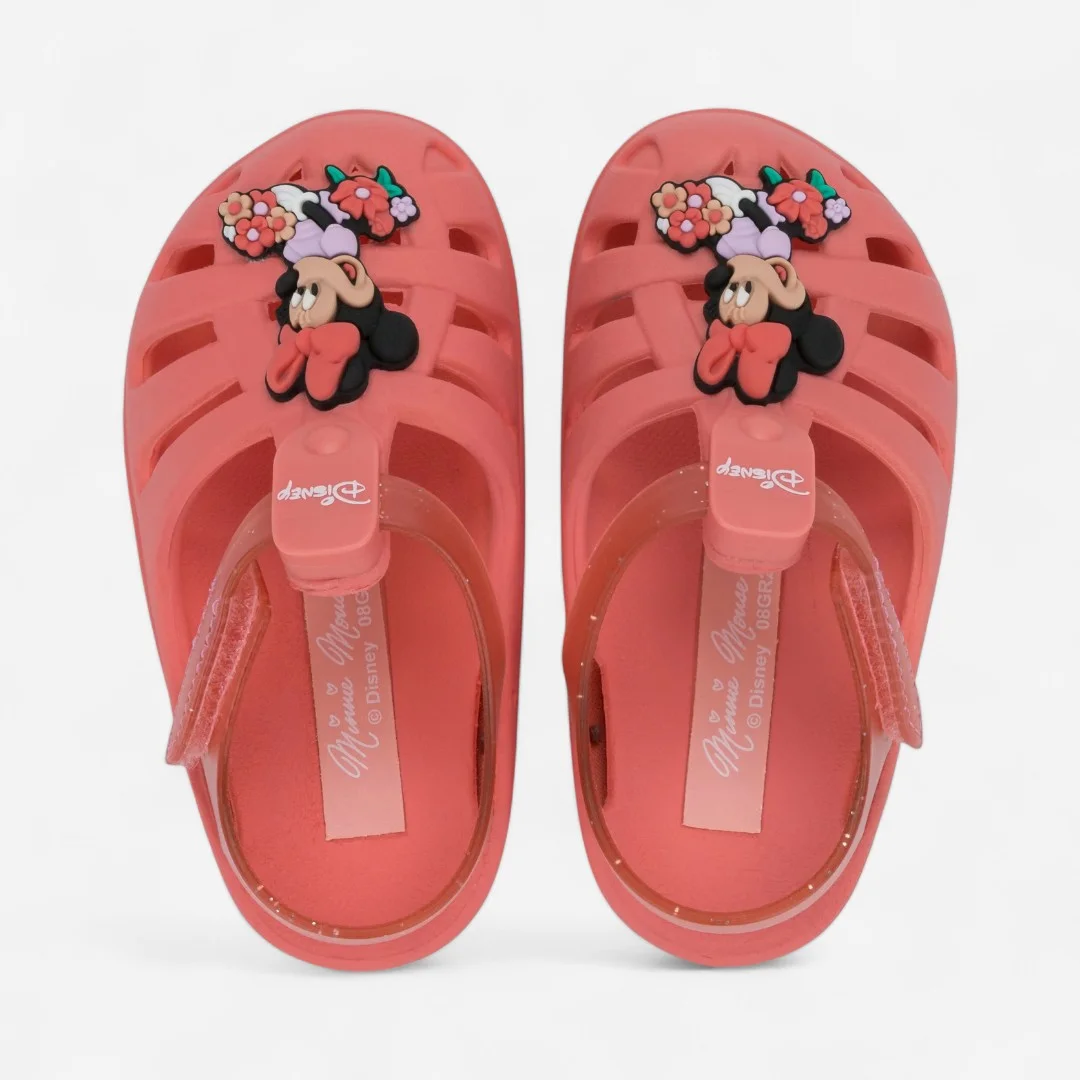 Sandália de Bebê Rosa Minnie Disney Magic Grendene Kids Rosa 4