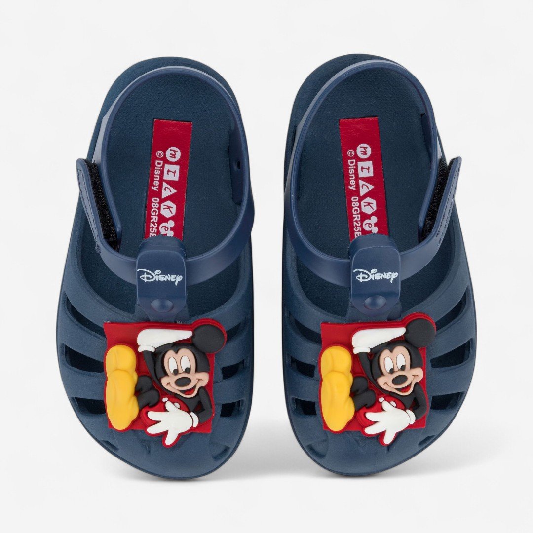 Sandália de Bebê Azul Mickey Disney Magic Grendene Kids Azul Marinho 3