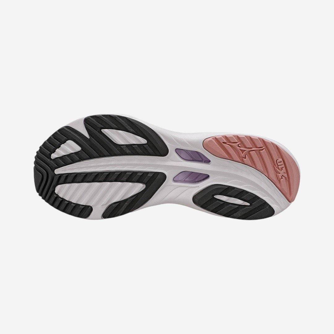 Tênis de Corrida Feminino Mizuno Wave Stratos 3 Arenito Arenito/Peonia 3