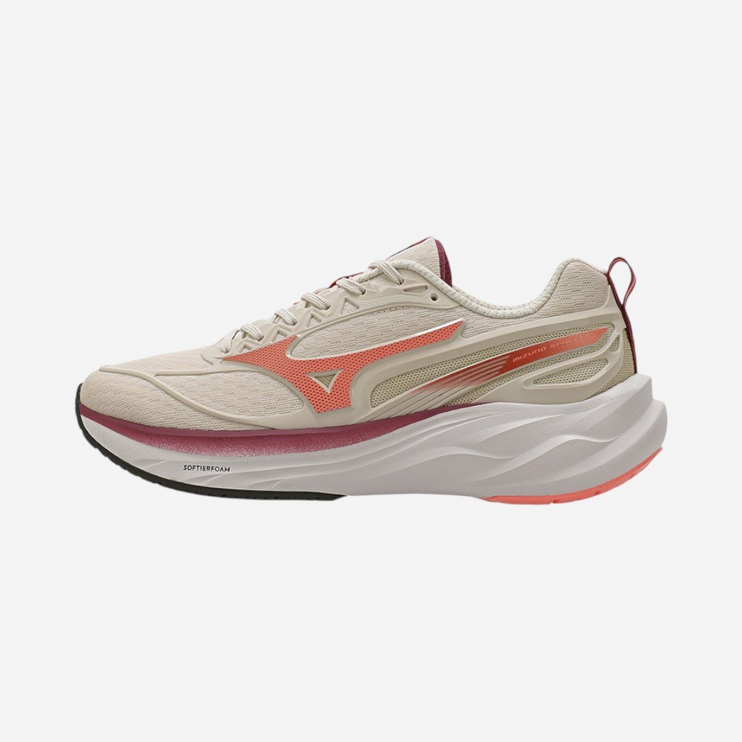 Tênis de Corrida Feminino Mizuno Space 5 Arenito