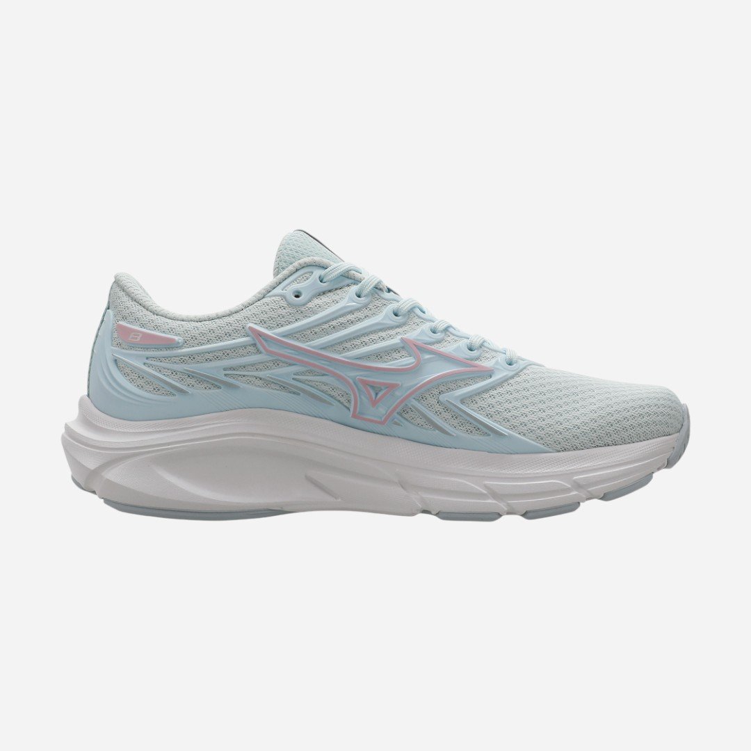 Tênis De Corrida Feminino Mizuno Jet 8 Azul Claro Azul Claro 4