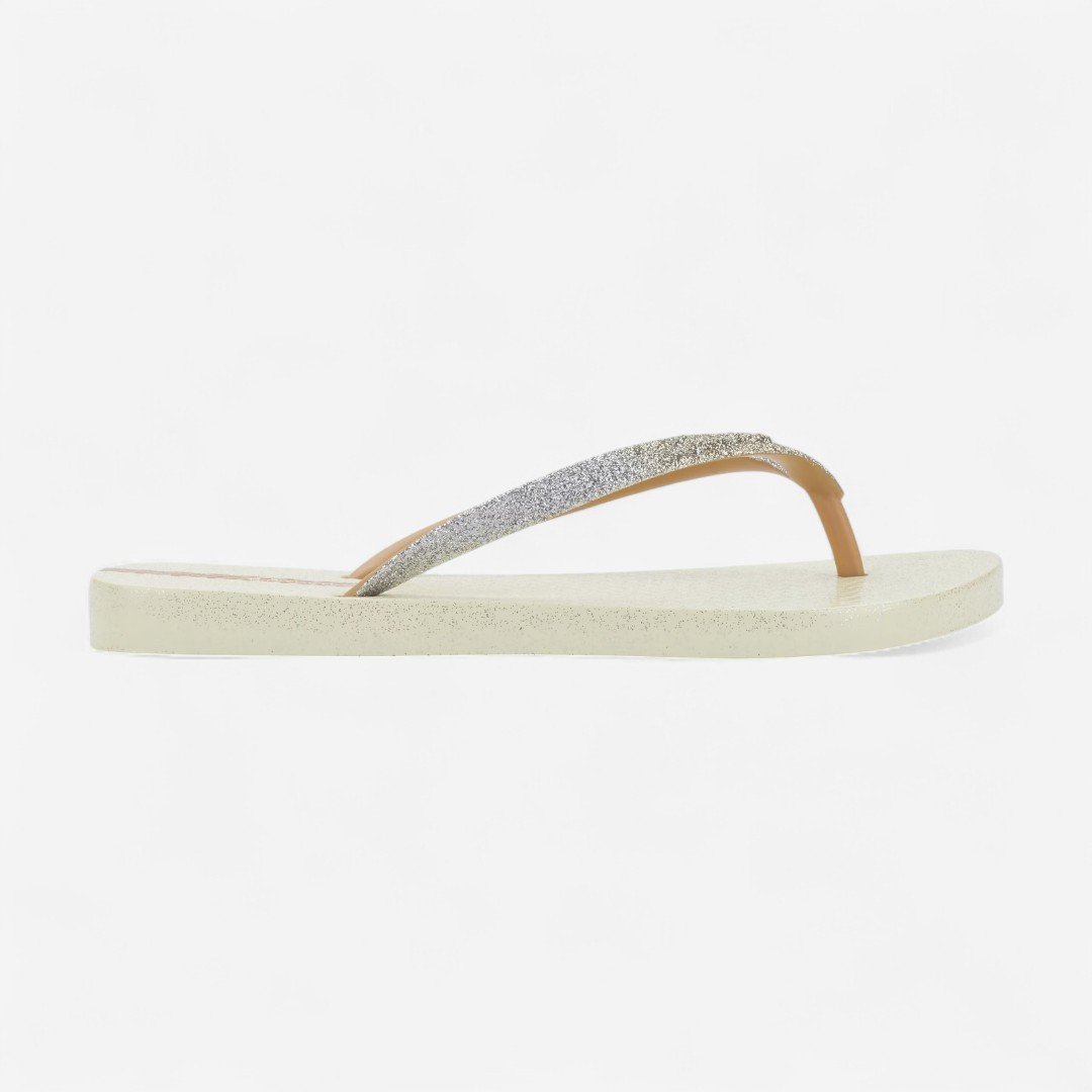 Chinelo De Dedo Power Glitter Ipanema Bege Bege/Glitter 2