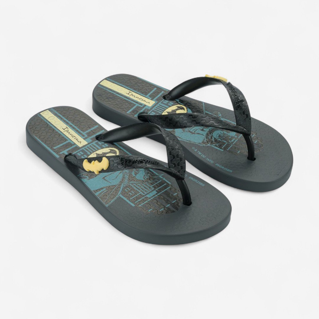 Chinelo Ipanema Super Pets Infantil Grafite