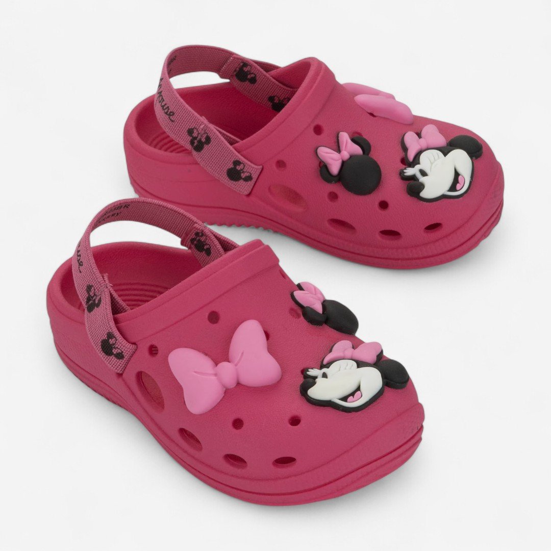 Babuche De Bebê Disney Minnie Moments II Grendene Kids Rosa