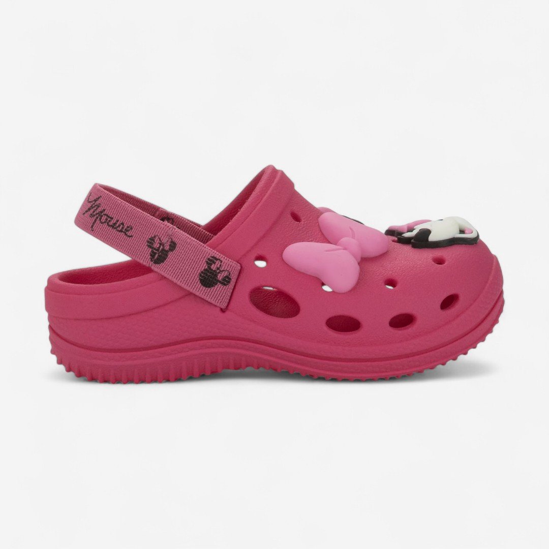Babuche De Bebê Disney Minnie Moments II Grendene Kids Rosa Rosa 2