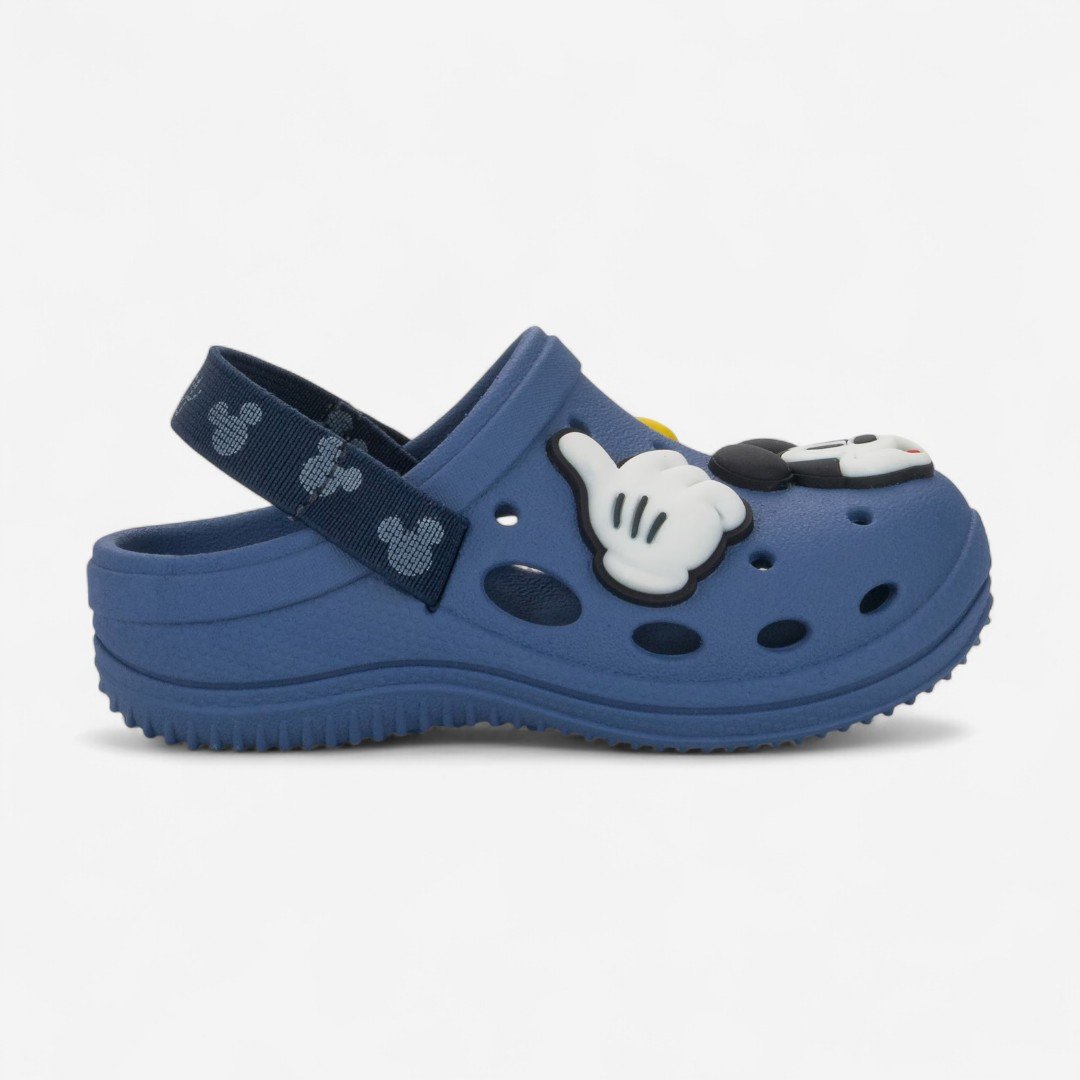 Babuche De Bebê Disney Mickey Moments II Grendene Kids Azul Azul 2