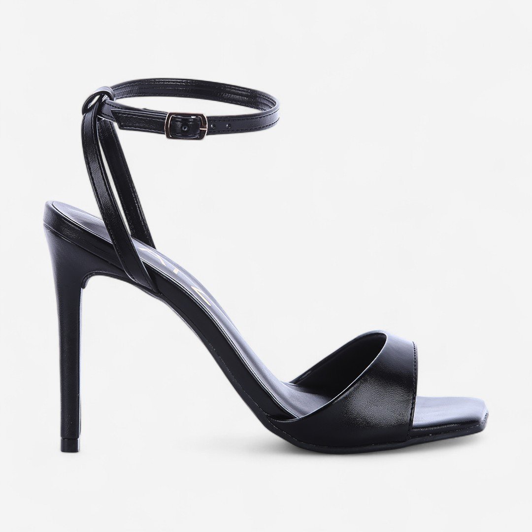 Sandália Zatz Salto Fino Preta Preto 2