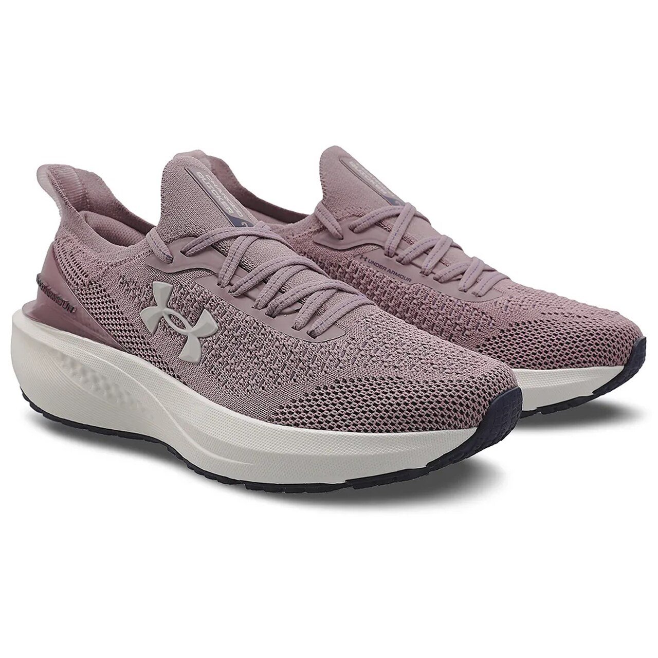 Tênis De Corrida Under Armour Charged Quicker 2 Lilás Lilás/Branco 2
