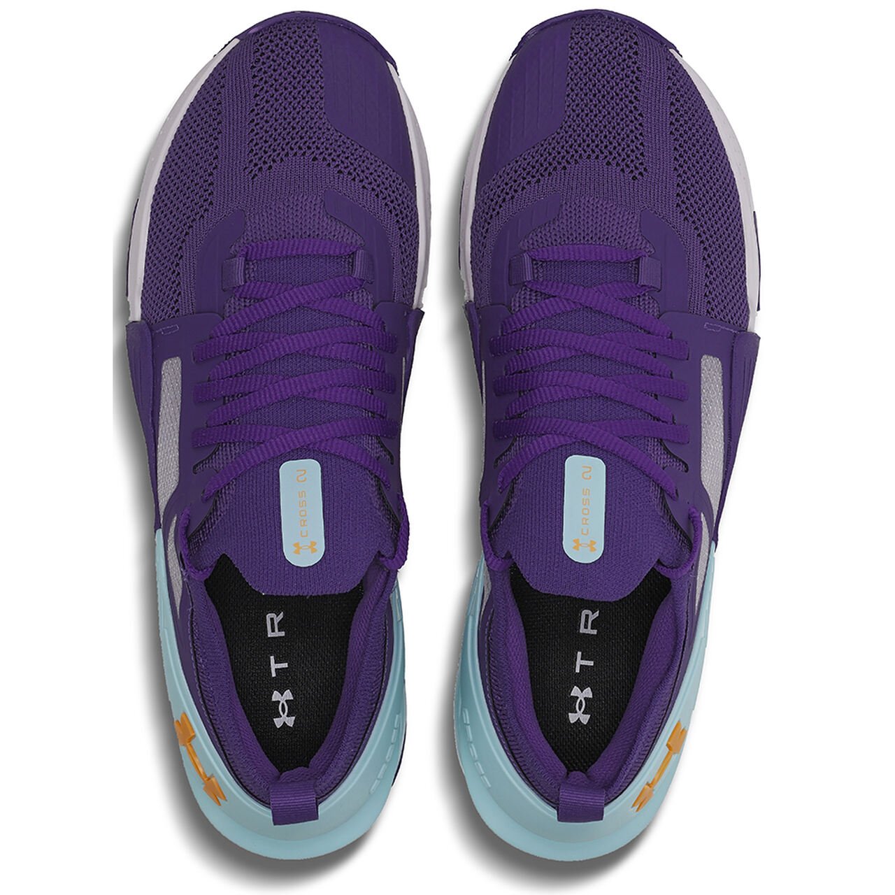 Tênis de Treino Feminino Under Armour Tribase Cross 2 Roxo Roxo/Verde Água 5