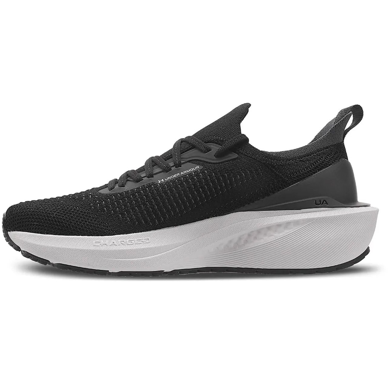Tênis de Corrida Under Armour Charged Quicker 2 Preto Preto/Prata 4