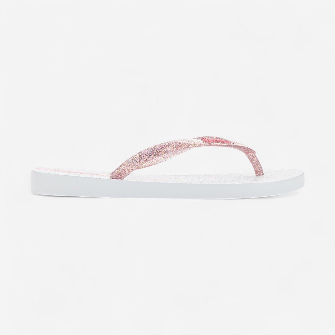 Chinelo Ipanema Glitter Feminino Branco Branco/Rosa 3