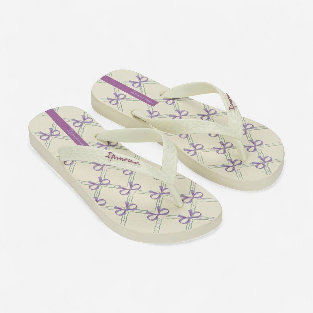 Chinelo Ipanema Happy Bege