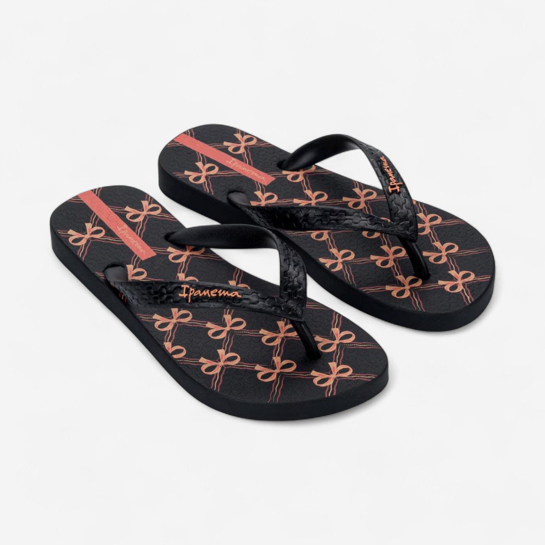 Chinelo Ipanema Happy Preto