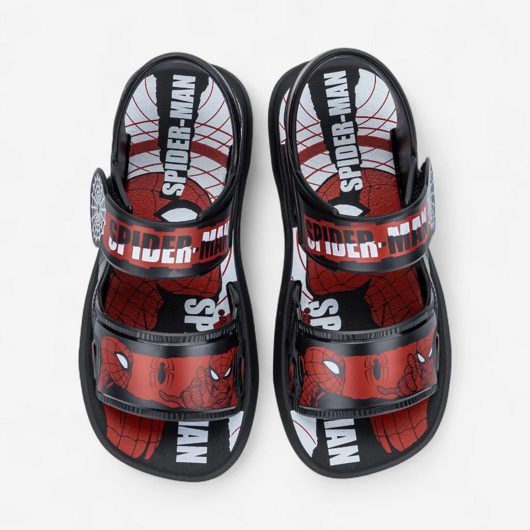 Sandália Infantil Preta Homem Aranha Adventure Bag Grendene Kids Preto/Vermelho 6