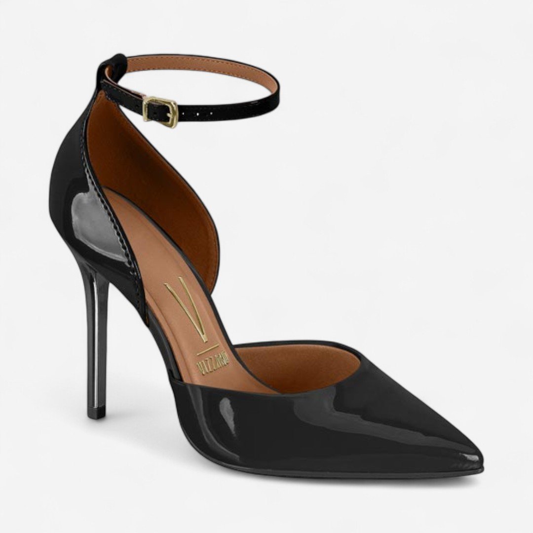 Sapato Scarpin Vizzano Verniz Preto