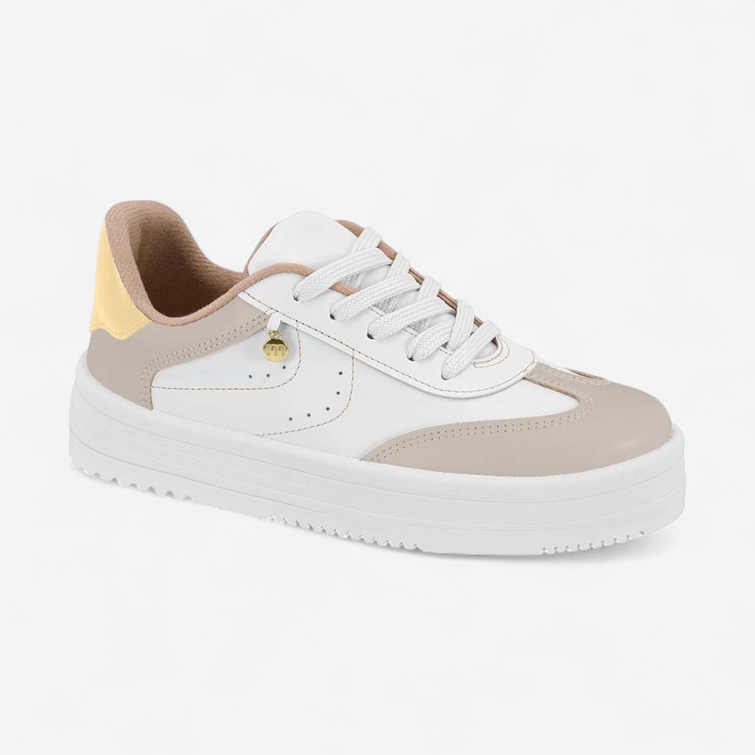 Tênis Casual Moleca Branco