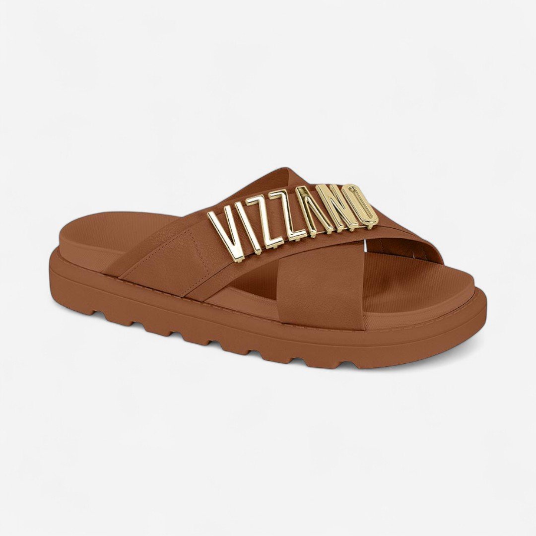 Chinelo Papete Vizzano Marrom Marrom 2