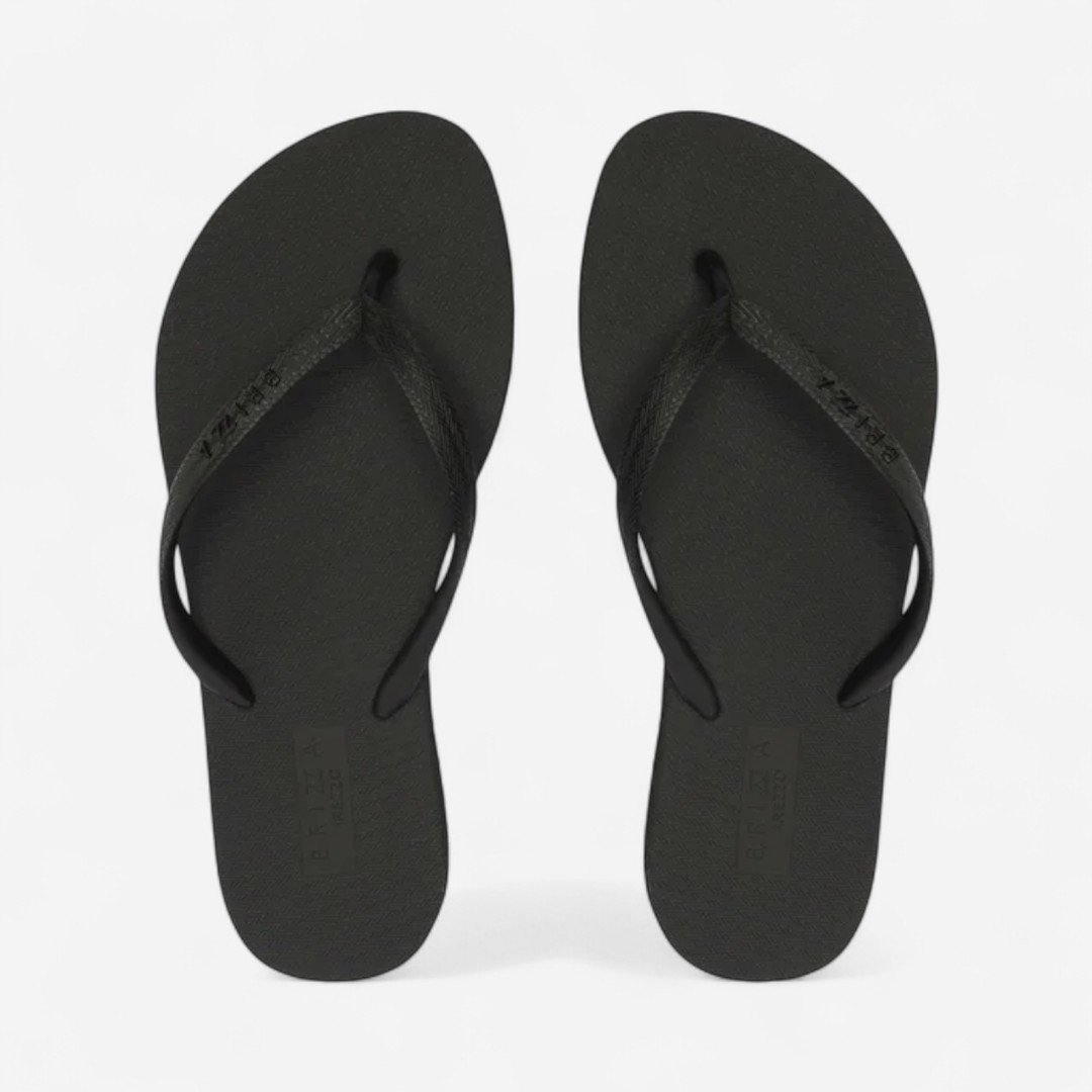Chinelo De Dedo Essential Brizza Preto Preto 2