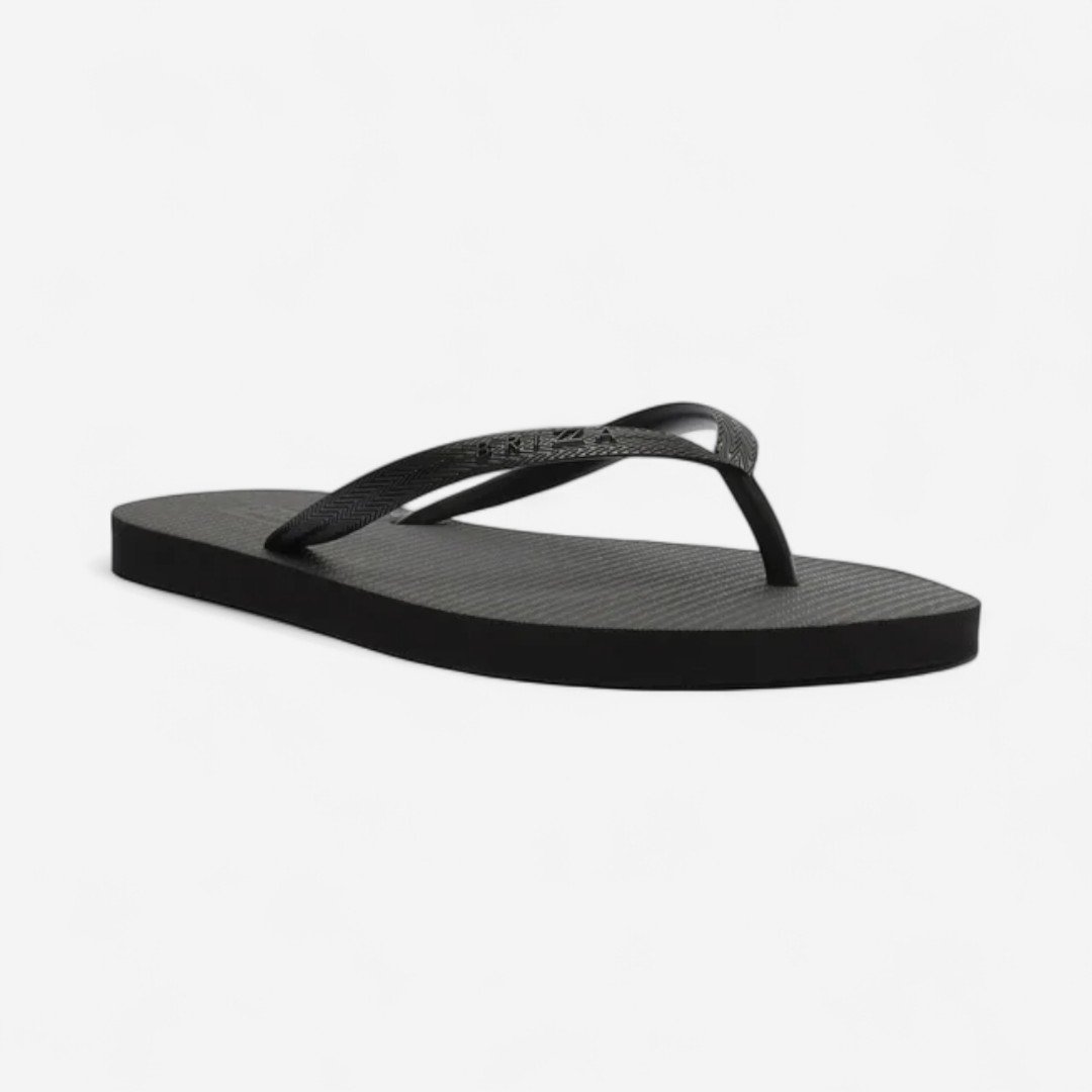 Chinelo De Dedo Essential Brizza Preto Preto 3