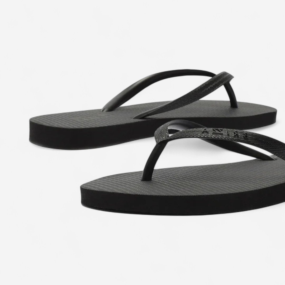 Chinelo De Dedo Essential Brizza Preto Preto 5