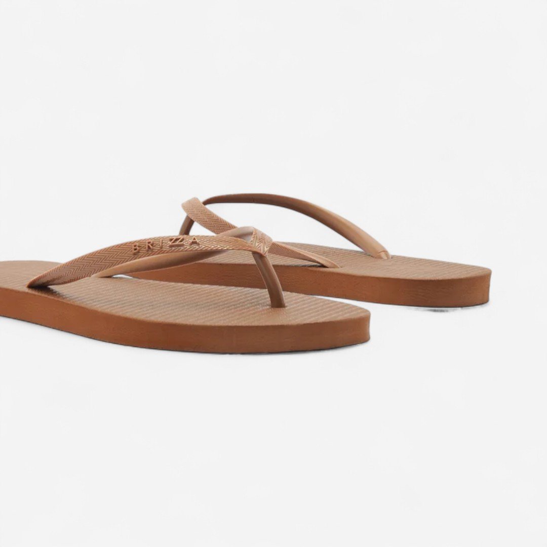 Chinelo De Dedo Essential Brizza Marrom Marrom 5