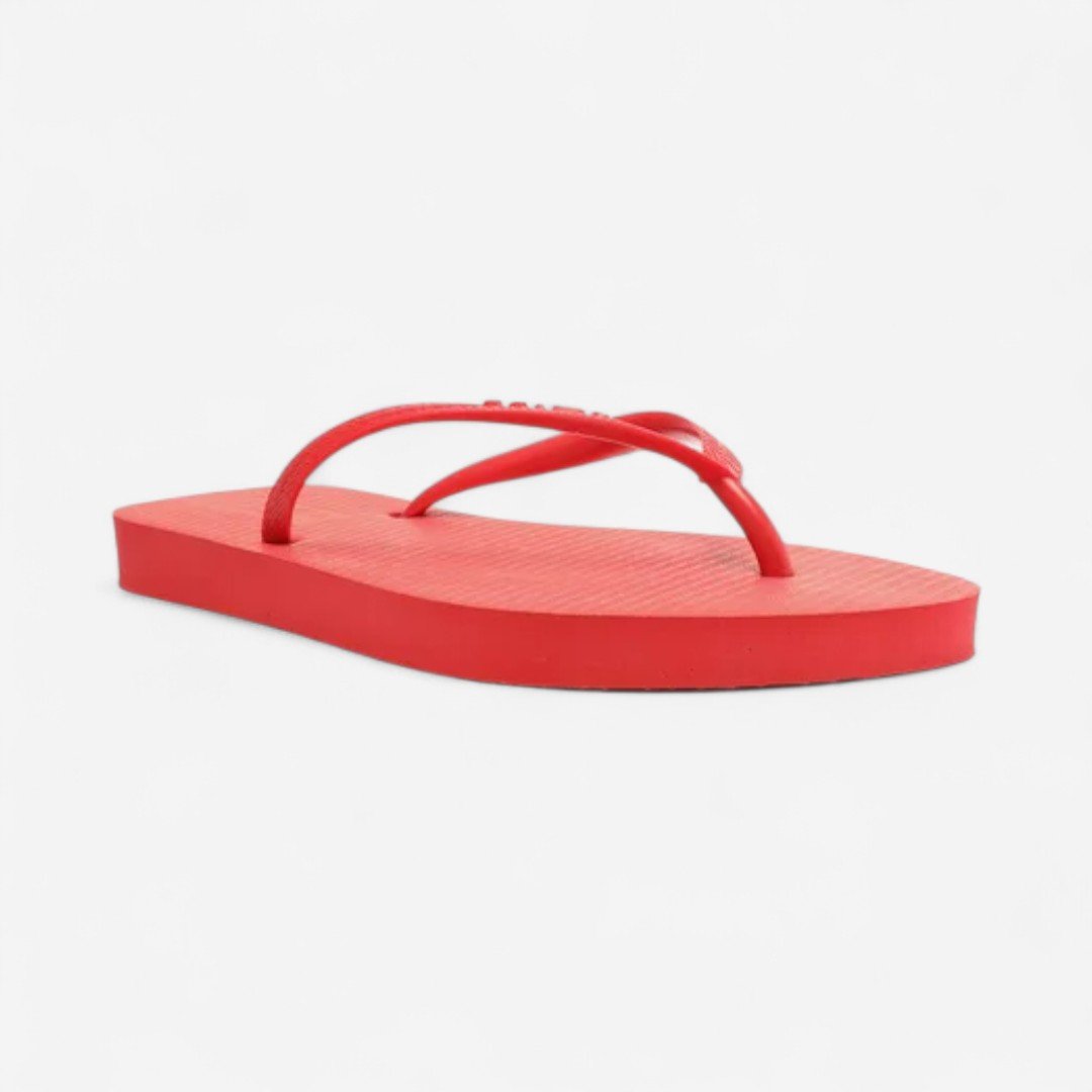 Chinelo De Dedo Essential Brizza Vermelho Vermelho 3