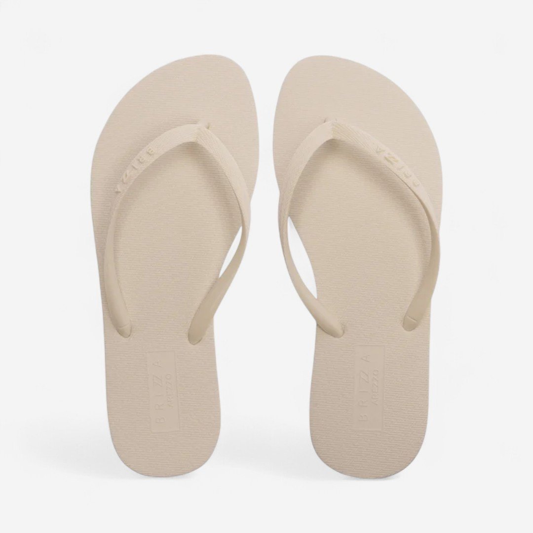 Chinelo De Dedo Essential Brizza Off White Branco 2