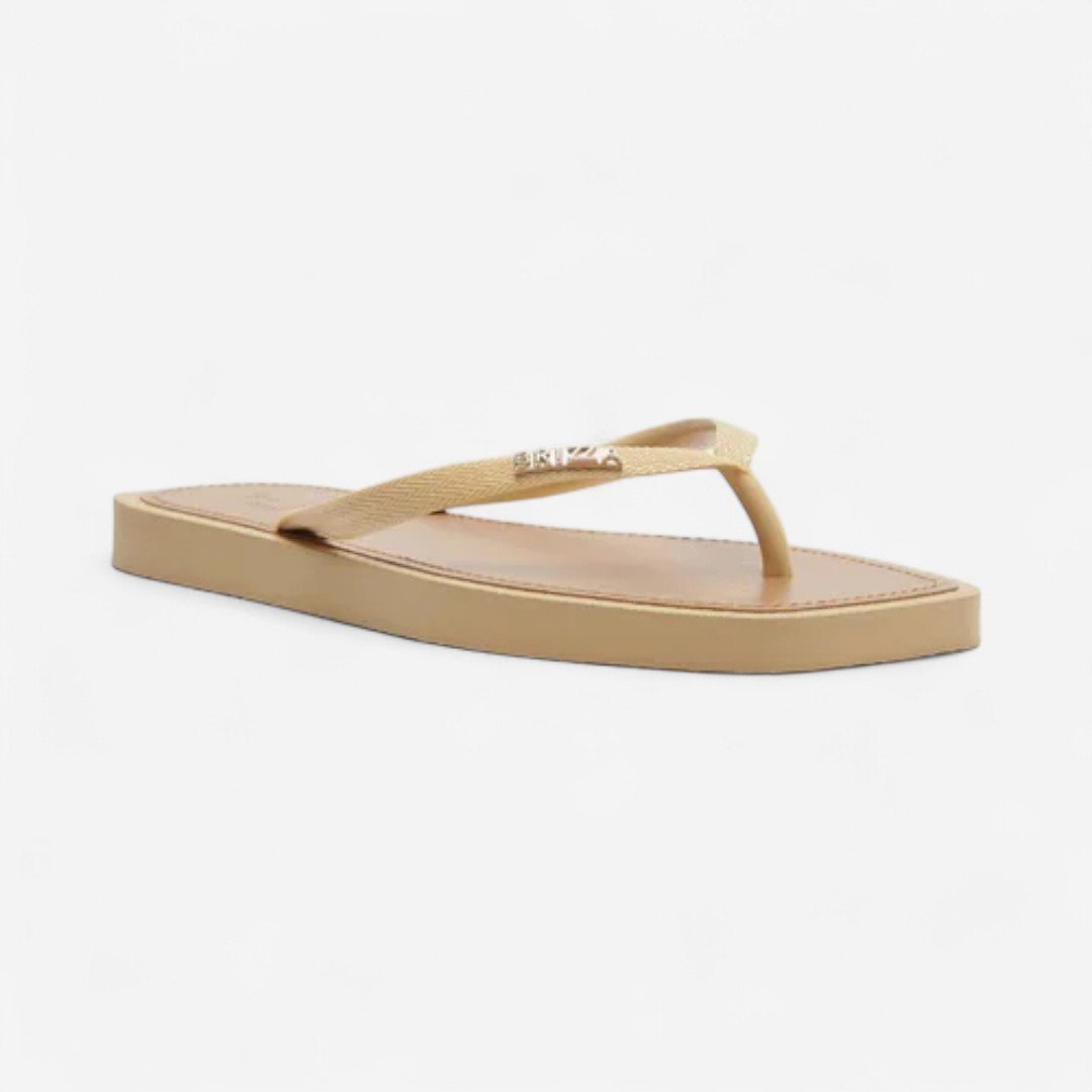 Chinelo De Dedo Recouro Square Brizza Bege Areia 3