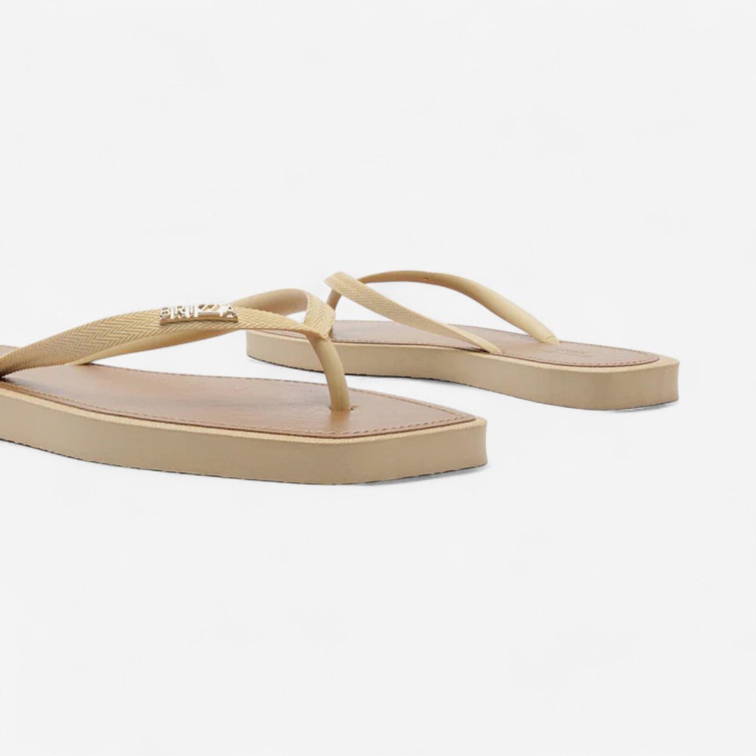 Chinelo De Dedo Recouro Square Brizza Bege Areia 4