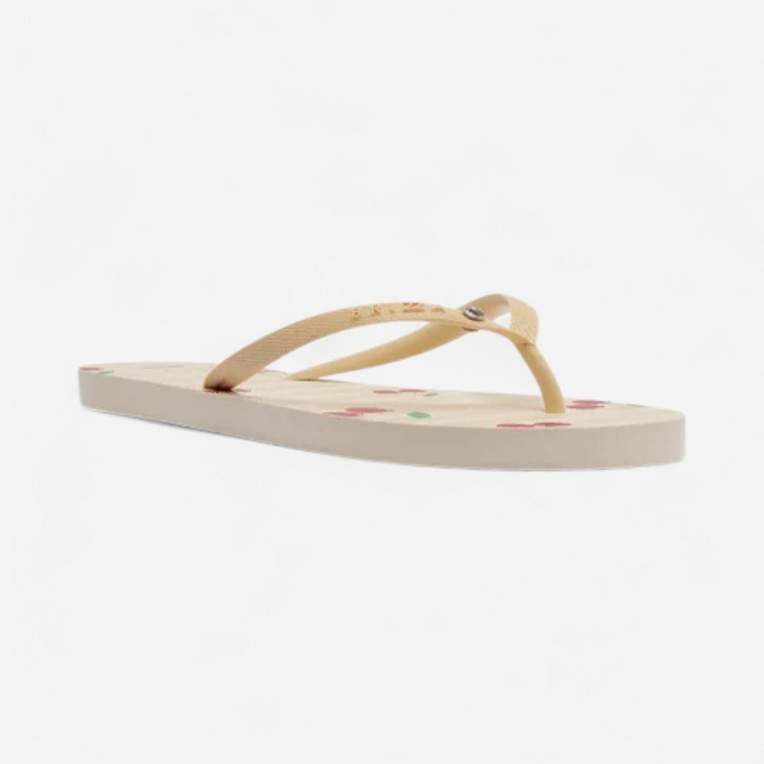 Chinelo De Dedo Brizza Essential Cereja Marrom Areia 3