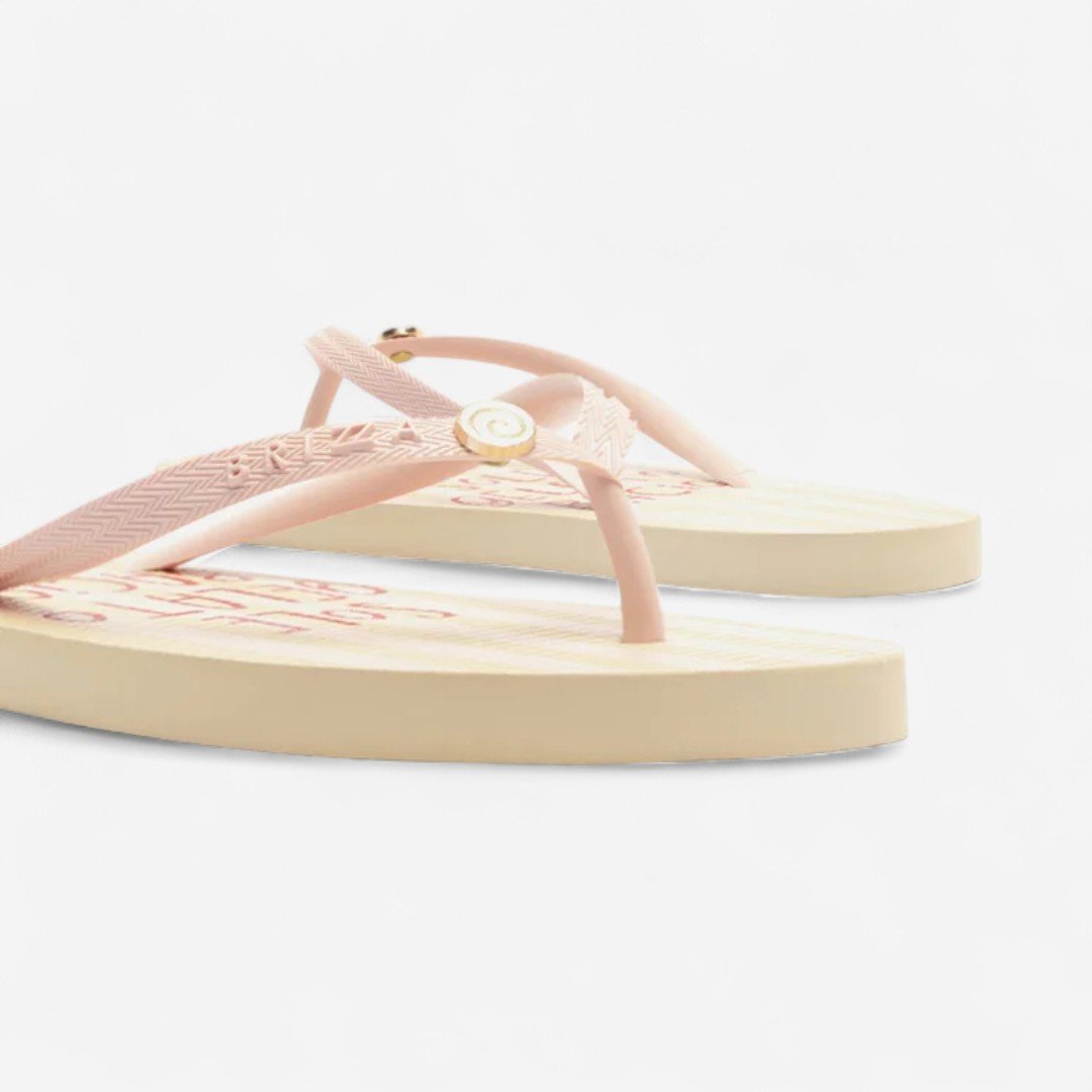 Chinelo De Dedo Brizza Listrado Easy Bacio Di Latte Rosa Blush 4