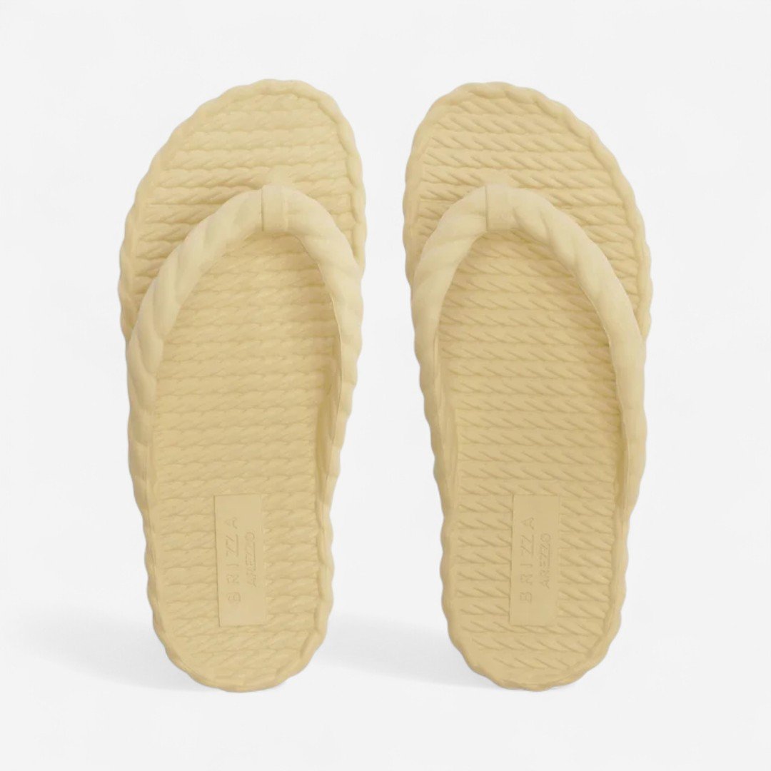 Chinelo De Dedo Brizza Marrocos Bege Areia 3