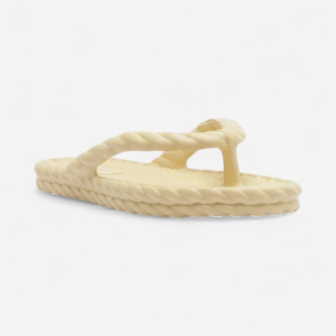 Chinelo De Dedo Brizza Marrocos Bege Areia 2