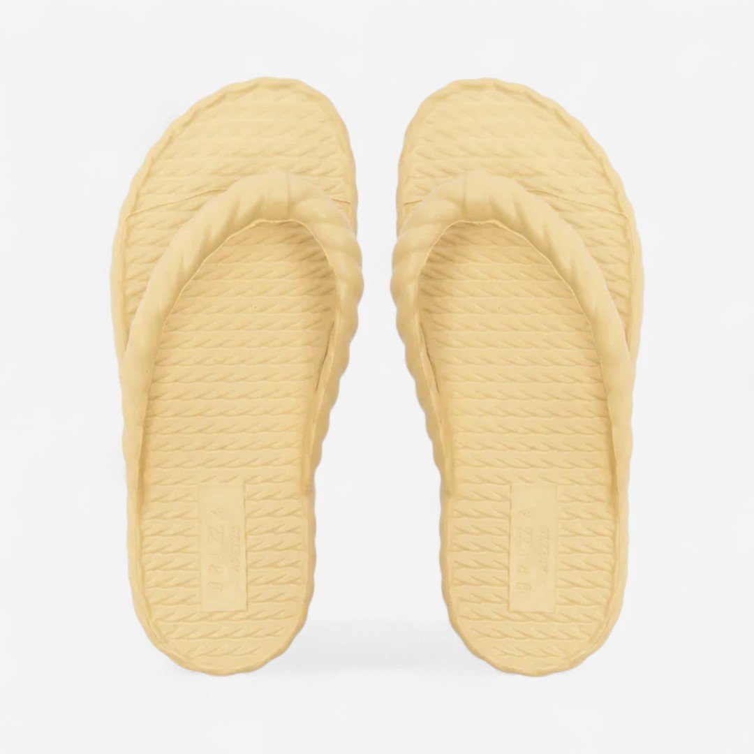 Tamanco Brizza Flatform Marrocos Mid Bege Areia 3