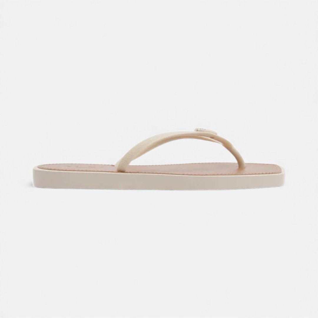 Chinelo De Dedo Recouro Square Brizza Off White