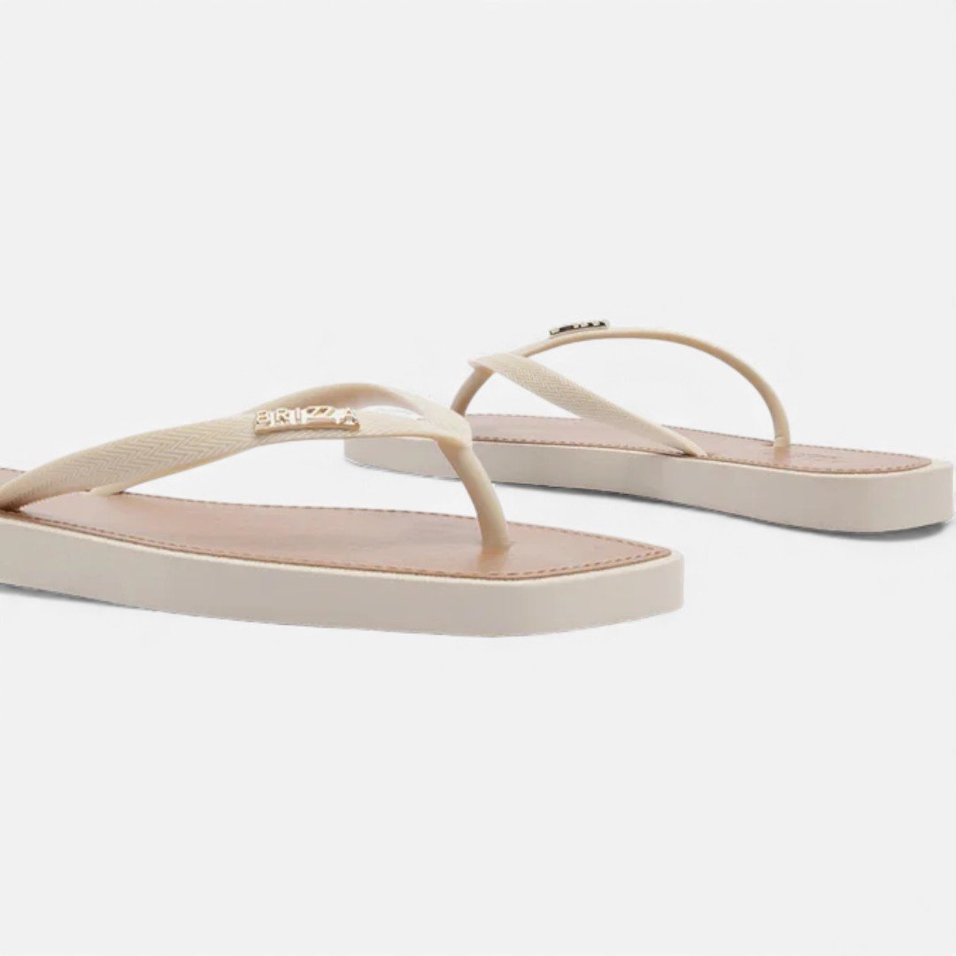 Chinelo De Dedo Recouro Square Brizza Off White Branco 4