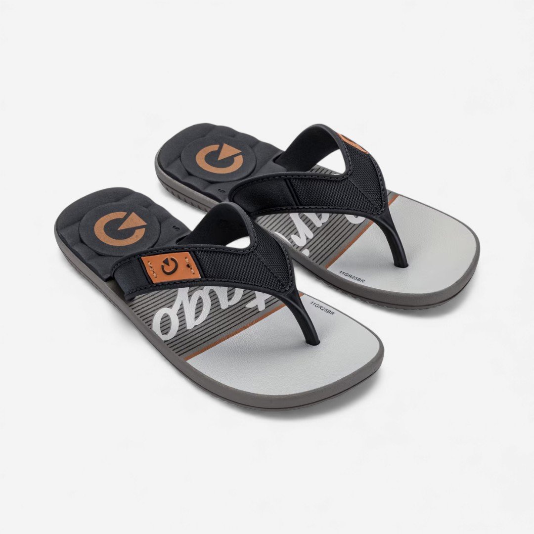 Chinelo De Dedo Infantil Dakar Cartago Cinza