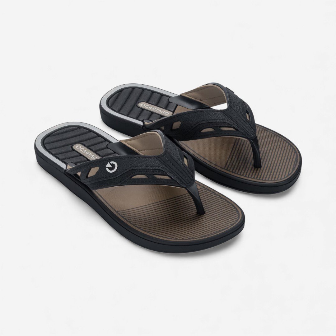 Chinelo Cartago Dallas Masculino Preto