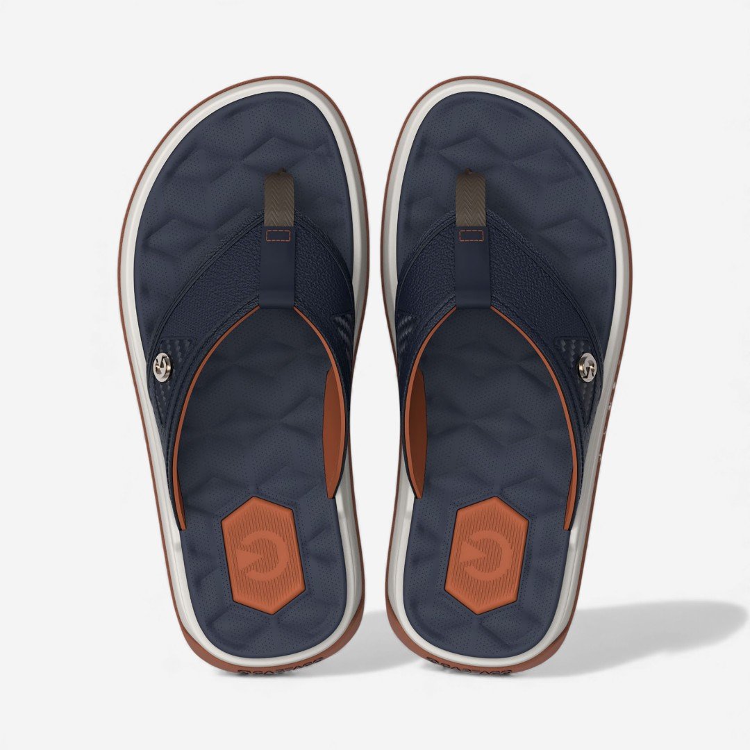 Chinelo Cartago Nápoles IV Masculino Azul Azul Marinho 2