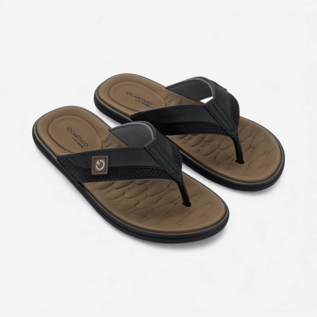 Chinelo Cartago Malta VII Masculino Preto