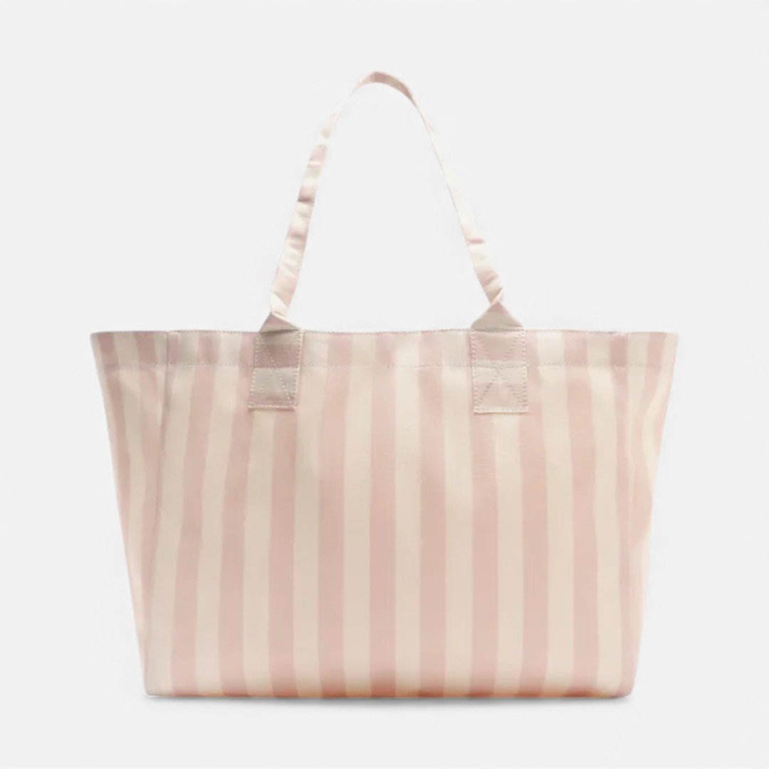 Bolsa Shopping Listrada Grande Brizza Bacio Di Latte Rosa Rosa 4