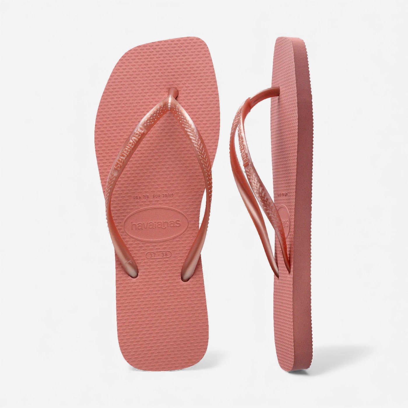 Chinelo Havaianas Slim Square Rosa Rosa 5